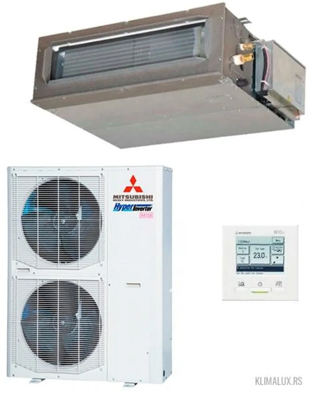 Klima uređaj Mitsubishi Heavy FDUM100VH / FDC100VNX-W 36.000 BTU inverter — Klimapolis