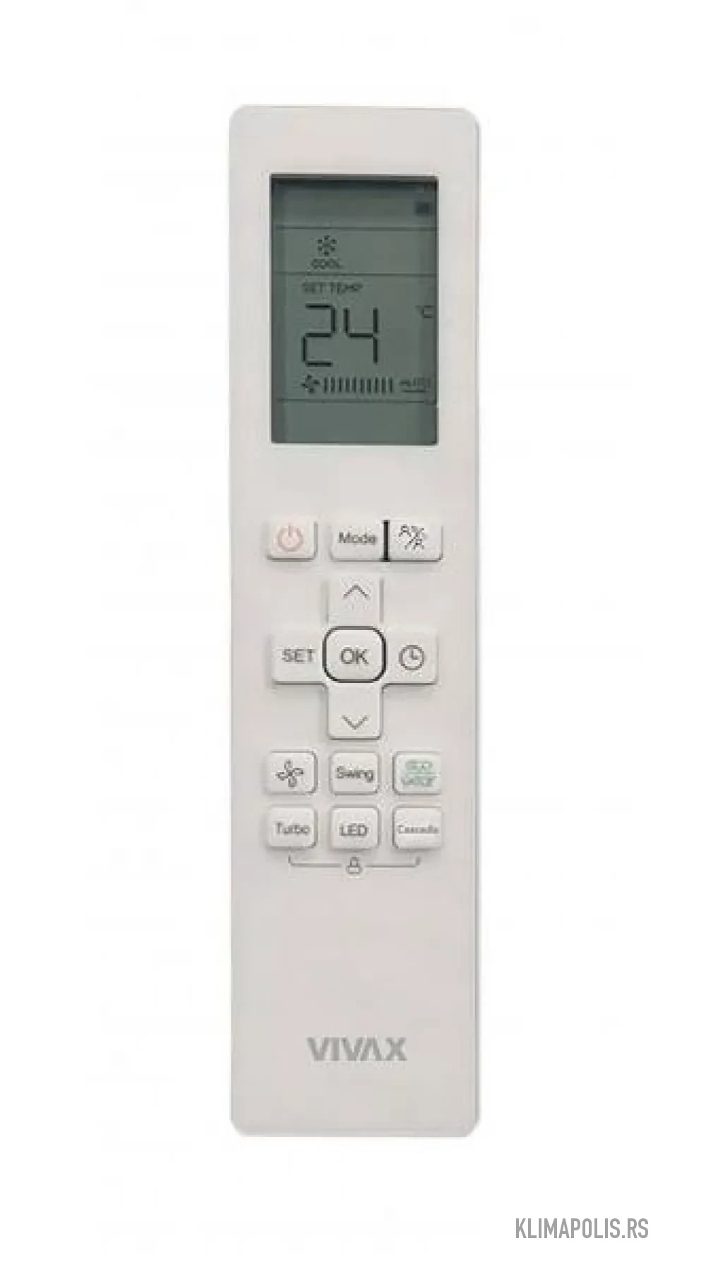 Klima uređaj Vivax ACP-18CH50AEHI+ R32 SIVA OGLEDALO 18.000 BTU inverter — Klimapolis