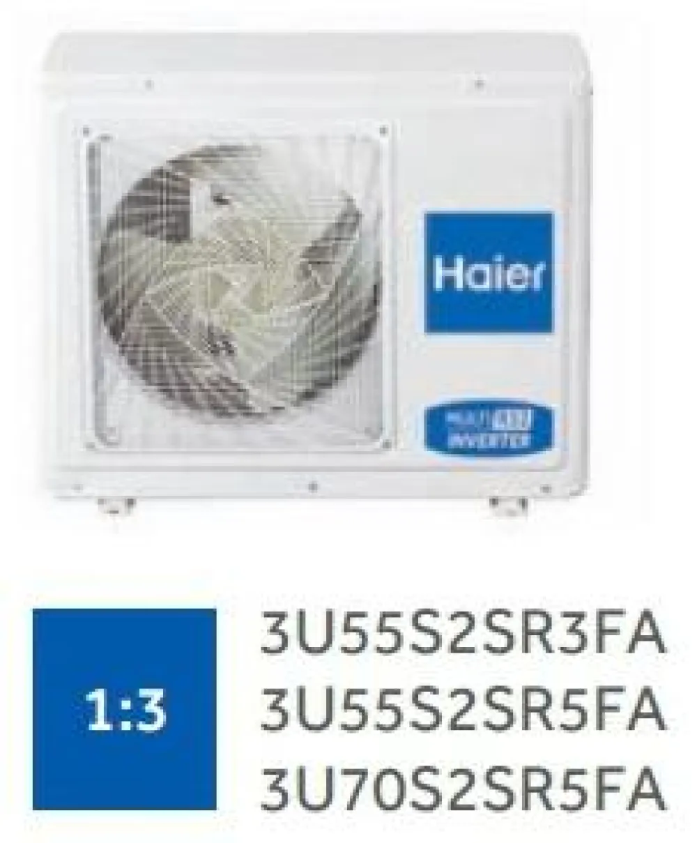 Klima uređaj Haier 3U55S2SR5FA (do 3 sobe) 18.000 BTU inverter — Klimapolis