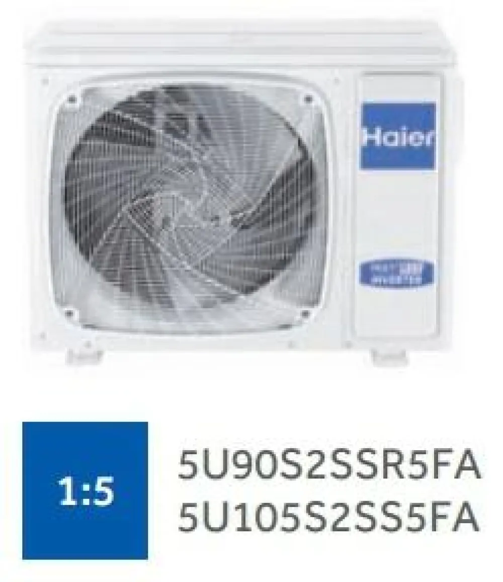 Klima uređaj Haier 5U105S2SS5FA (do 5 soba) 36.000 BTU inverter — Klimapolis