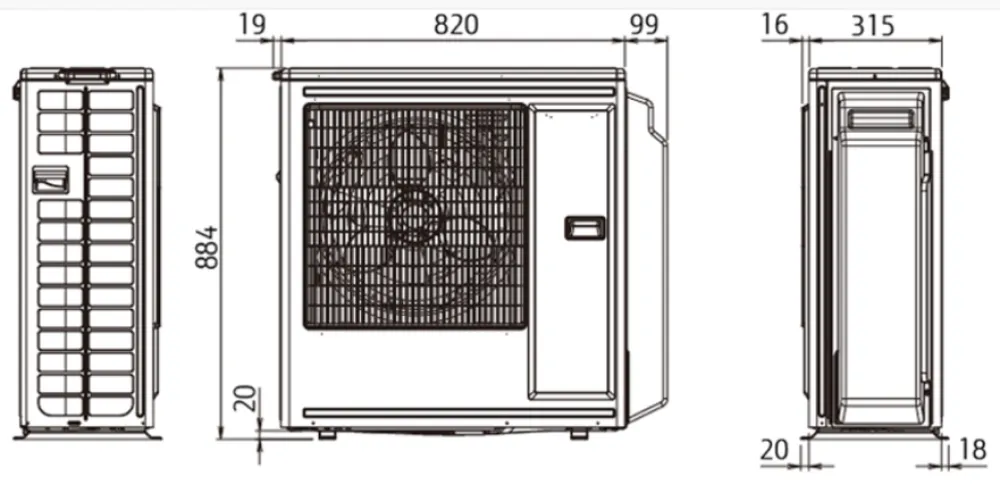 Klima uređaj Fujitsu AOYG36KBTA5 36.000 BTU inverter — Klimapolis